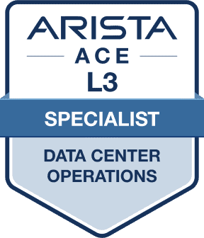 Arista DC Operations Specialist Badge
